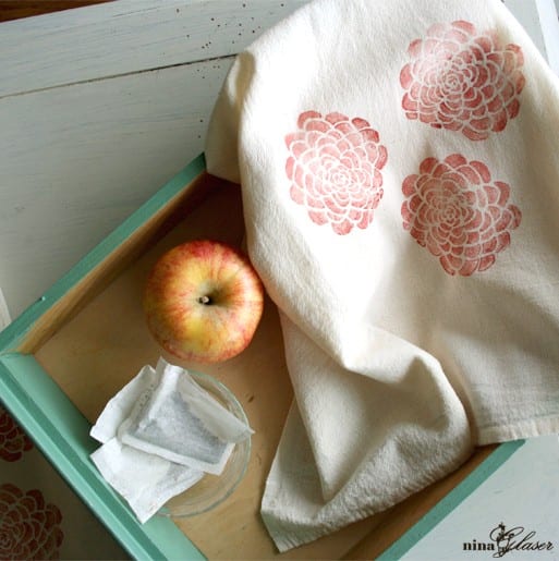 rose-peony-block-printed-linen-tea-towel rose-peony-block-printed-linen-tea-towel