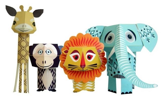 Make Them Yourself Paper Animals - The Sweetest Occasion