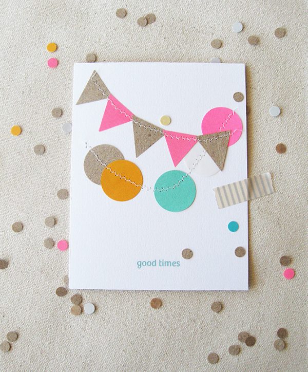 bunting-card