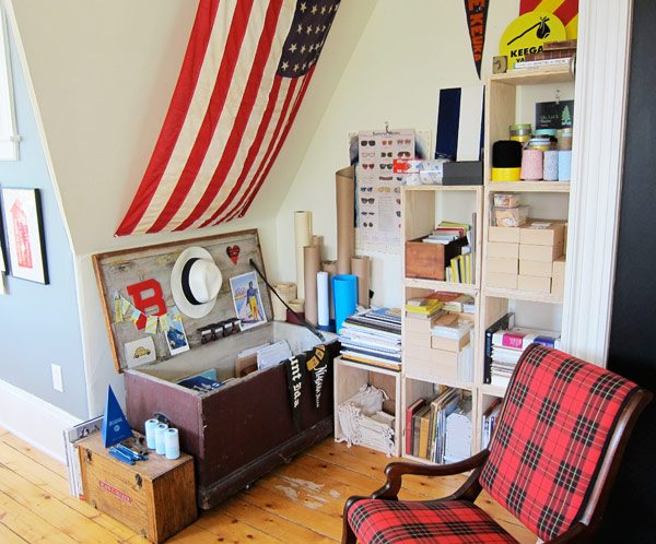 plaid-chair