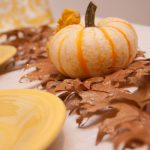 DIY Autumn Leaves Table Runner