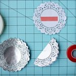 diy doily garland