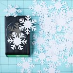diy snowflake garland