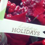 Holiday Pine Printable Gift Tags + Flags
