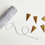 diy metal cake bunting