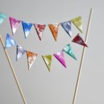 DIY Enamel Cake Bunting