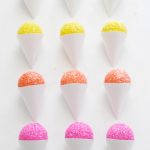 DIY Snow Cone Party Garland