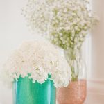 DIY Glitter Vases