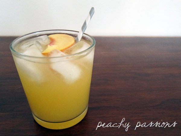 A yummy Peachy Passions cocktail from The Sweetest Occasion A yummy Peachy Passions cocktail from The Sweetest Occasion