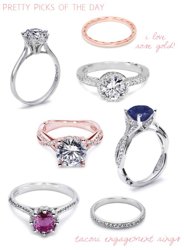 Tacori rings on The Sweetest Occasion Tacori rings on The Sweetest Occasion