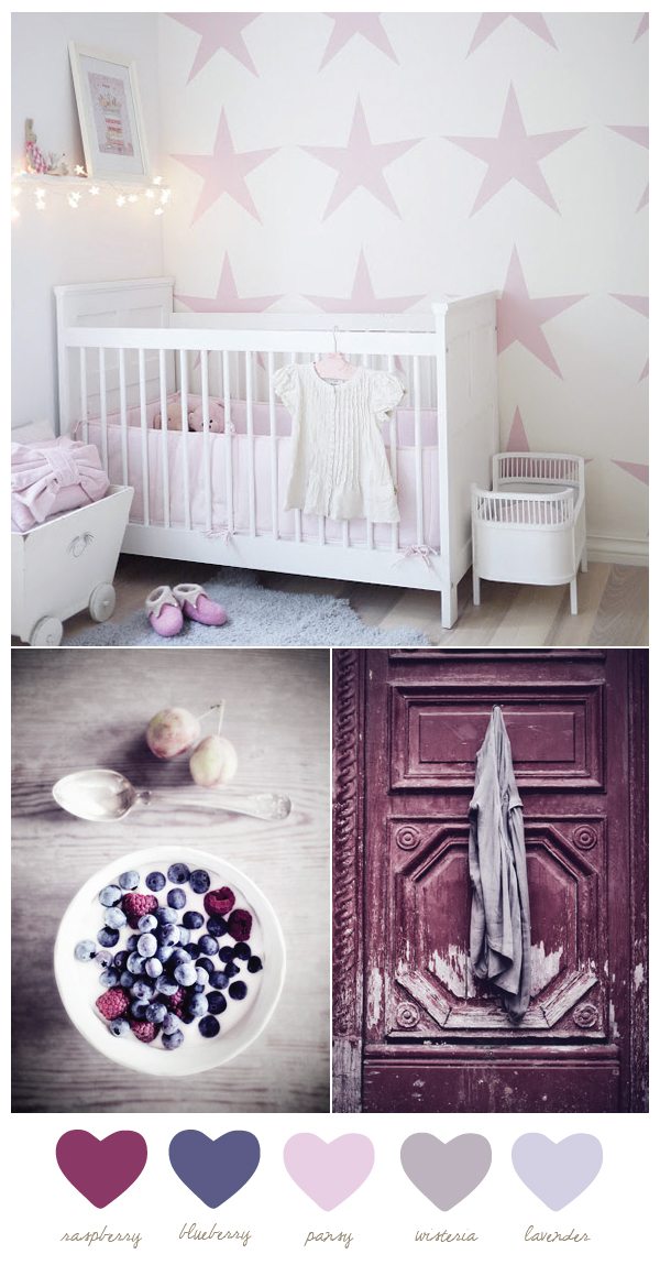 Romantic purple color palette from The Sweetest Occasion Romantic purple color palette from The Sweetest Occasion