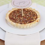 Mini Pumpkin Cheesecake Pecan Pies + Printable