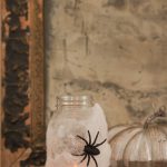 DIY Halloween Spider Lanterns