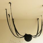 diy fringe spider lantern 8