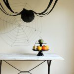 diy fringe spider lantern a