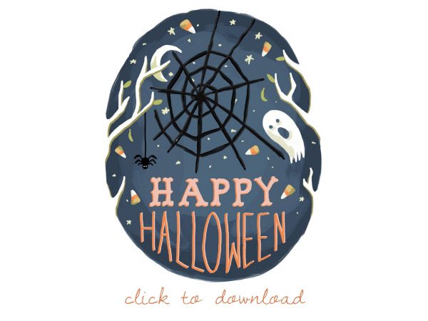 Halloween printables by A Pair of Pears for The Sweetest Occasion