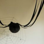 DIY Fringe Spider Lanterns