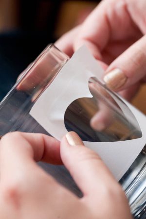 DIY etched glass | The Sweetest Occasion