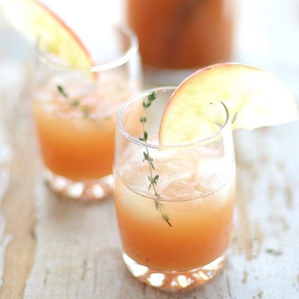 Cider rum punch by Verses From My Kitchen via The Sweetest Occasion Cider rum punch by Verses From My Kitchen via The Sweetest Occasion