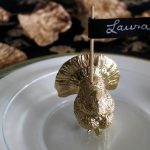diy turkey place card holder a