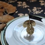 diy turkey place card  holder b