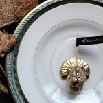 diy turkey place card holder d