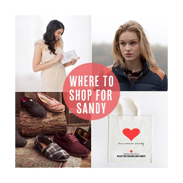 Where to shop to benefit Hurricane Sandy relief from Babble.com Where to shop to benefit Hurricane Sandy relief from Babble.com