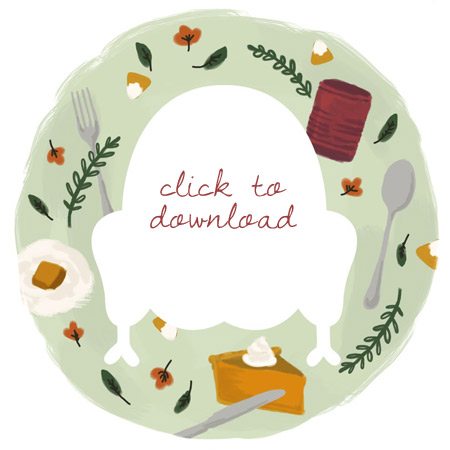 Thanksgiving printables from The Sweetest Occasion Thanksgiving printables from The Sweetest Occasion