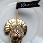 DIY Turkey Place Card Holders