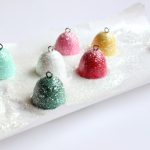 DIY Glittery Gumdrop Ornaments