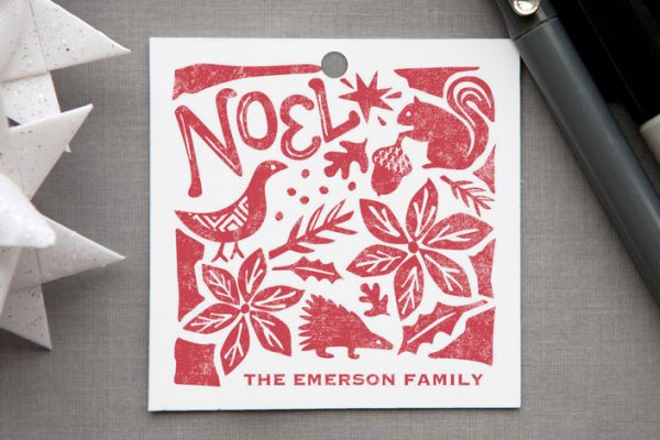 Favorite holiday gift tags from The Sweetest Occasion