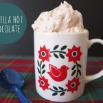 Nutella Hot Chocolate + Cinnamon Whipped Cream