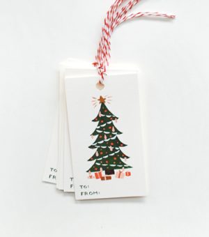 Favorite holiday gift tags from The Sweetest Occasion