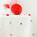 DIY Pom Pom Tablecloth-3