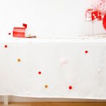 DIY Pom Pom Tablecloth-6
