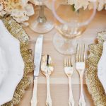 Loving Gold Table Settings