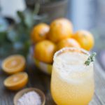 Sips + Sweets: Sunny Winter Cocktail + Chocolate Pudding