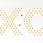DIY Chocolate Heart Wall