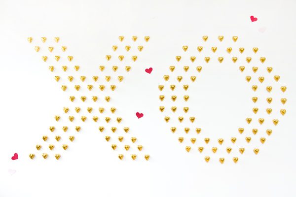DIY Chocolate Heart Wall DIY Chocolate Heart Wall