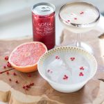 Sips + Sweets: Grapefruit Fizz + Pink Peppercorn Panna Cotta