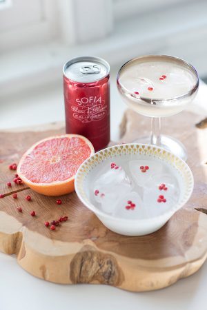 Pink Grapefruit Champagne Fizz Pink Grapefruit Champagne Fizz