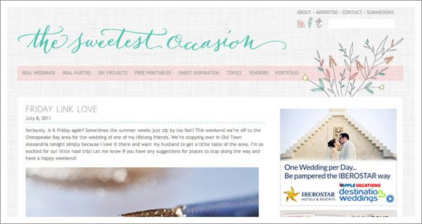 The Sweetest Occasion 2011 The Sweetest Occasion 2011