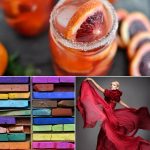 Color Palette: Ruby + Blood Orange