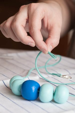 DIY Clay Bead Necklace