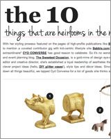 The 10: Things That Are Heirlooms In The Making at Beso.com