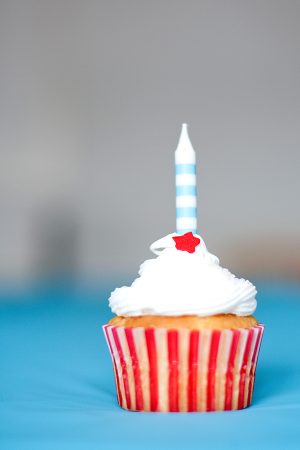 Circus Birthday Cupcakes