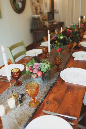 A Rustic Farm Dinner with Friends